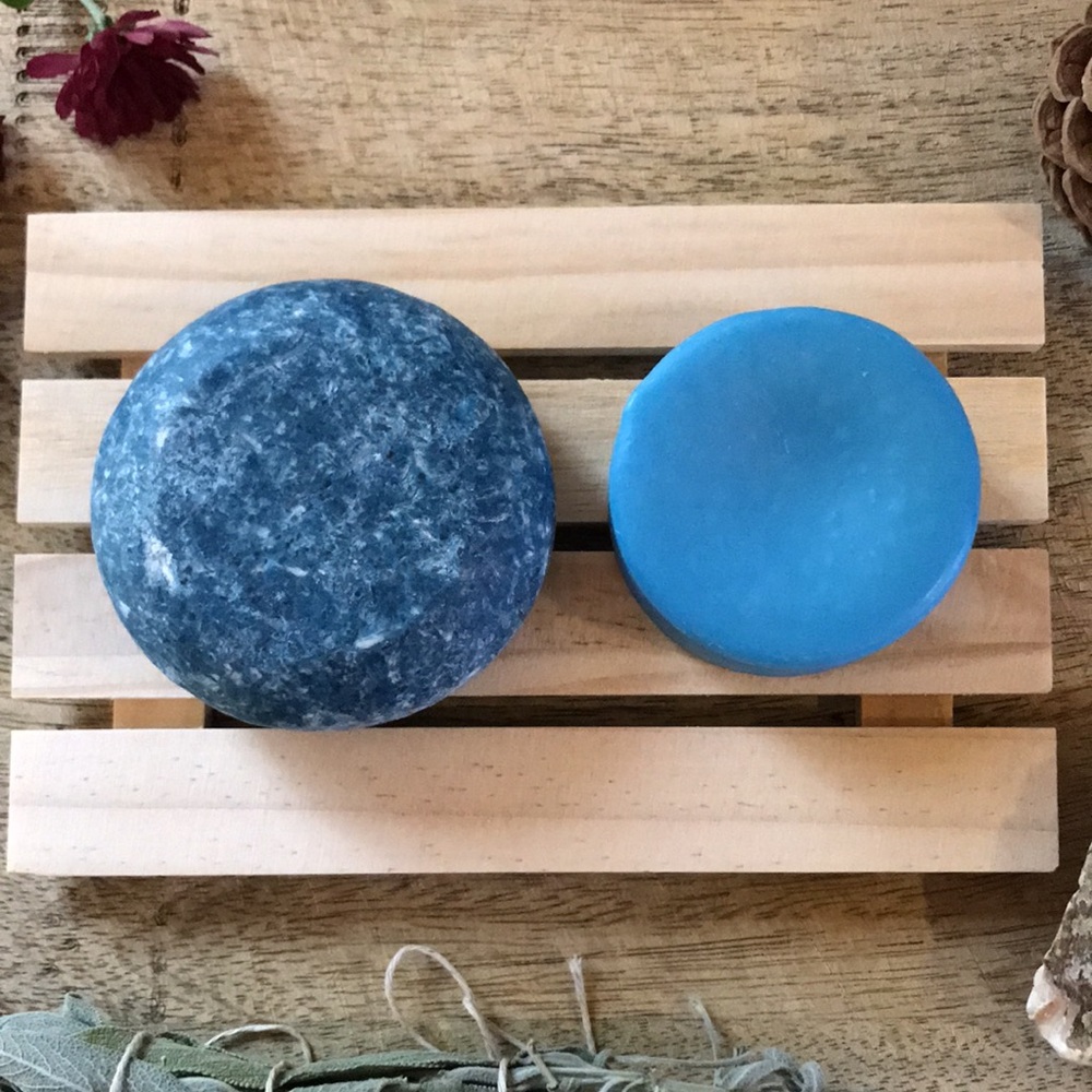 BLUEBERRY PIE-Shampoo Bar and Conditioner Bar Bundle - Picture 6 of 9
